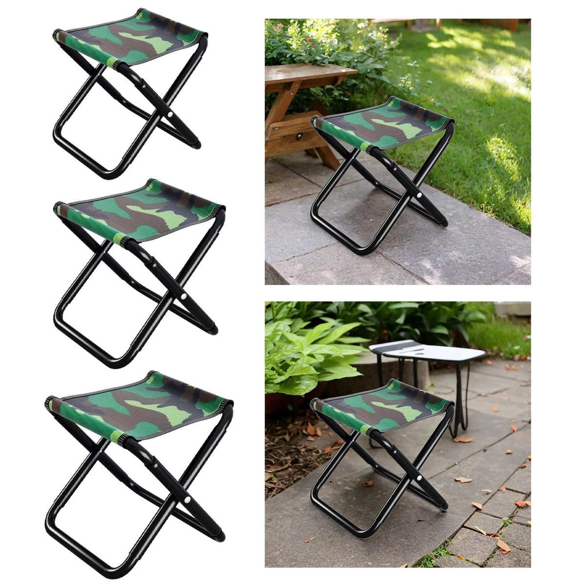 Folding recliner chair stool deals
