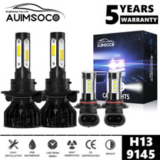 For Ford Expedition 2007-2014 Led Headlight Highlow Beam Fog Light Bulbs White