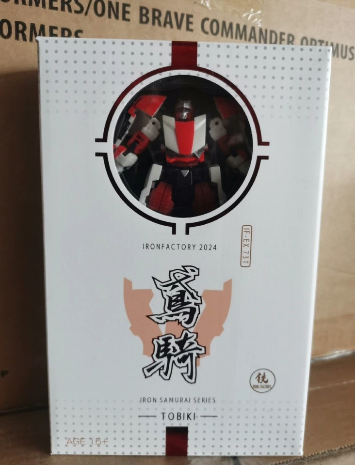 Iron Factory Iron Samurai Series IF EX-73T Tobiki Action Figure 12cm IN STOCK - Image 2 of 4