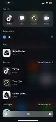 Tik Tok App And CapCut App On iphone 12 pro max unlocked- Fantastic Condition