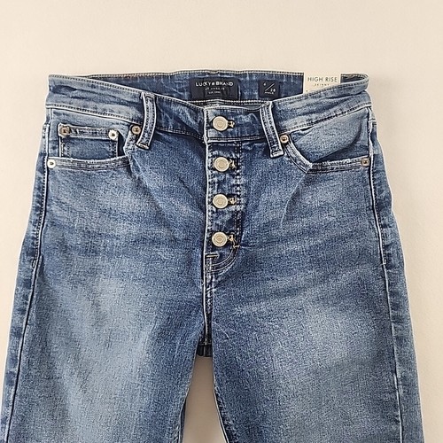 Lucky Brand Bridgette Women’s High Rise Skinny Jeans Size 6/28 Ankle Button Fly