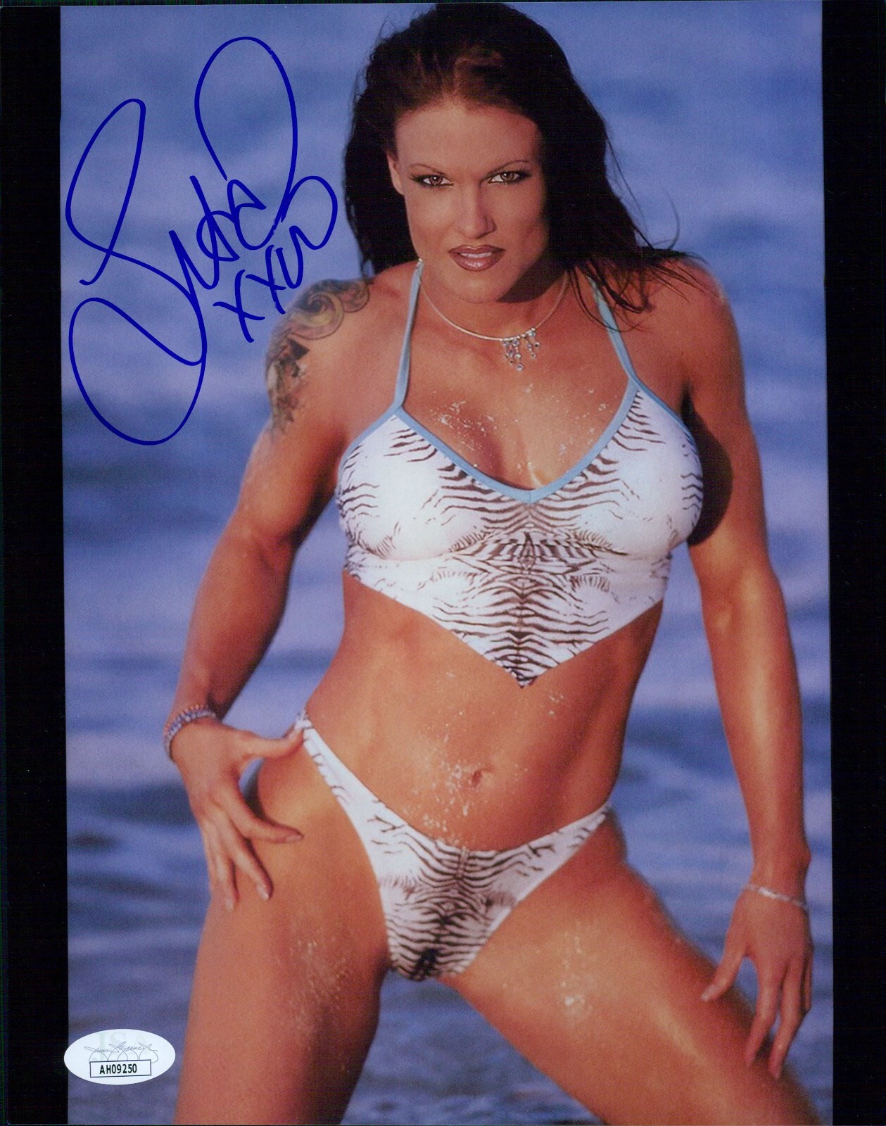 Lutte Lot de 8 photos dédicacées 8x10 Wwe Wcw Nwa Aew