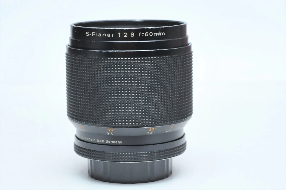 カールツァイス　マイクロプラナー 2.8 60mm Carl Zeiss S-Planar / Makro-Planar T* 60mm F/2.8 [AE] | LENS-DB.COM