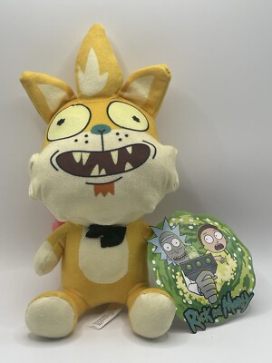 Rick and Morty SQUANCHY Plush Adult Swim Cartoon Network RARE Licensed / 10  NEW