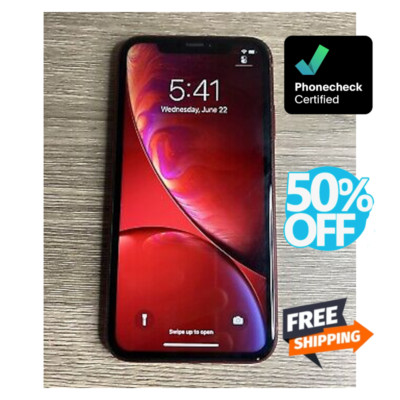 Apple iPhone XR 64GB Unlocked iOS Verizon Spectrum GSM CDMA WIFI LTE Pristine
