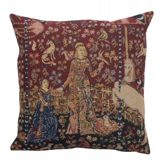 Set of 2 Taste III French Tapestry Cushion Pillow Covers 16 x 16 eBay