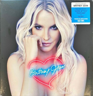 Britney Spears   Britney Jean [Blue VINYL] (MINT)