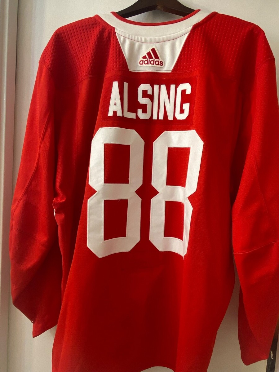 Ottawa Senators Red Adidas NHL Pro Stock Olle Alsing Training Camp
