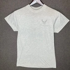 U.s Air Force Tshirt Small Gray Vintage Retro Sport Outdoor Reflective 