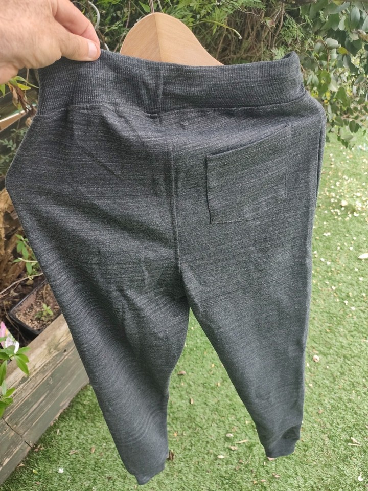 Men's Primark Workout Technical Zip joggers S 3032" Waist Grey