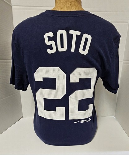 JUAN SOTO NY YANKEES NIKE FUSE Name & Number TEE ADULT M CLEARANCE - 第 1/4 張圖片