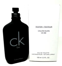 CK Be By Calvin Klein 3.3 oz EDT Men's Cologne New Tester