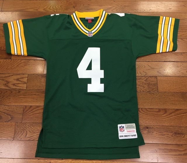 Green Bay Packers Brett Favre Mitchell & Ness NFL Throwback Jersey eBay
