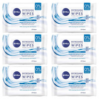 NIVEA 3in1 Makeup Remover Wipes 25 x6