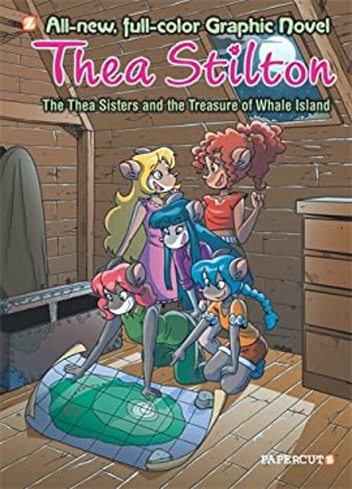 Thea Stilton Graphic Novels #8 : The Thea Sisters and the Secret