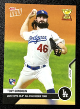 Tony Gonsolin 2020 Topps Now All-Star Rookie Team #RC-10 - LA DODGERS - SP /670