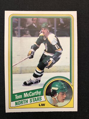#103 Tom McCarthy - Minnesota North Stars - 1984-85 Topps Hockey