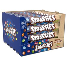 (16,48€/1kg) Nestle Smarties Riesenrolle, Schoko-Linsen, 20 Rollen je 130g