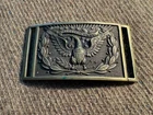 Beautiful Repro of Civil War 1851 Officer Sword Belt Matching Plate & Keeper