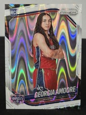 Georgia Amoore 2025 Panini Prizm WNBA #103 White Seismic Prizm Rookie