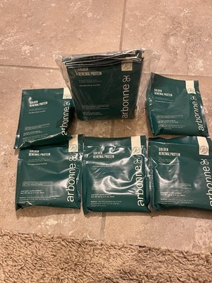 Arbonne Plant-Based Protein Powder Golden Spice Vegan Gluten Free 40g Exp 26/27
