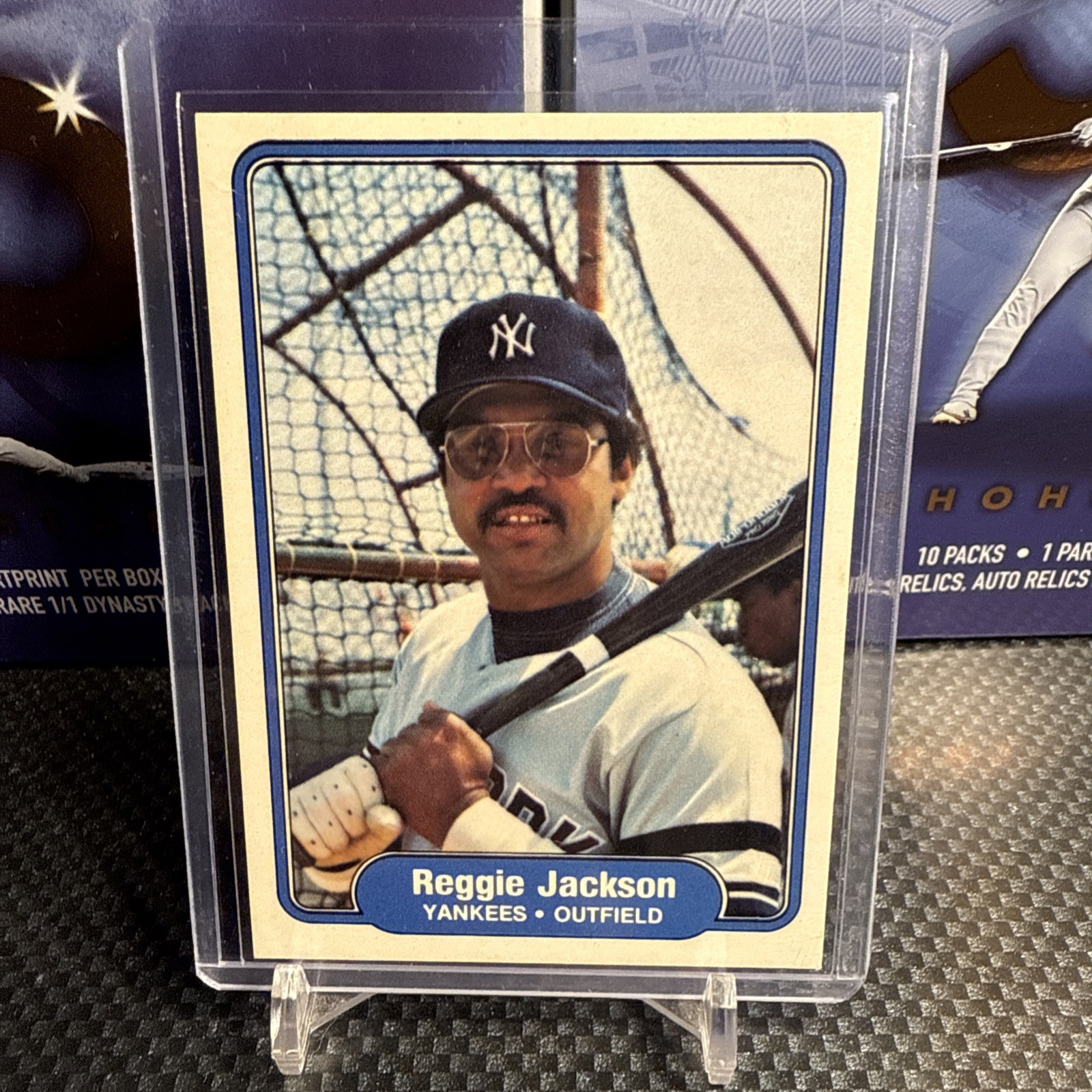 Reggie Jackson 1982 Fleer #39 New York Yankees