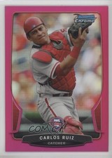 2013 Bowman Chrome Magenta Refractor 22/35 Carlos Ruiz #29 0b5f