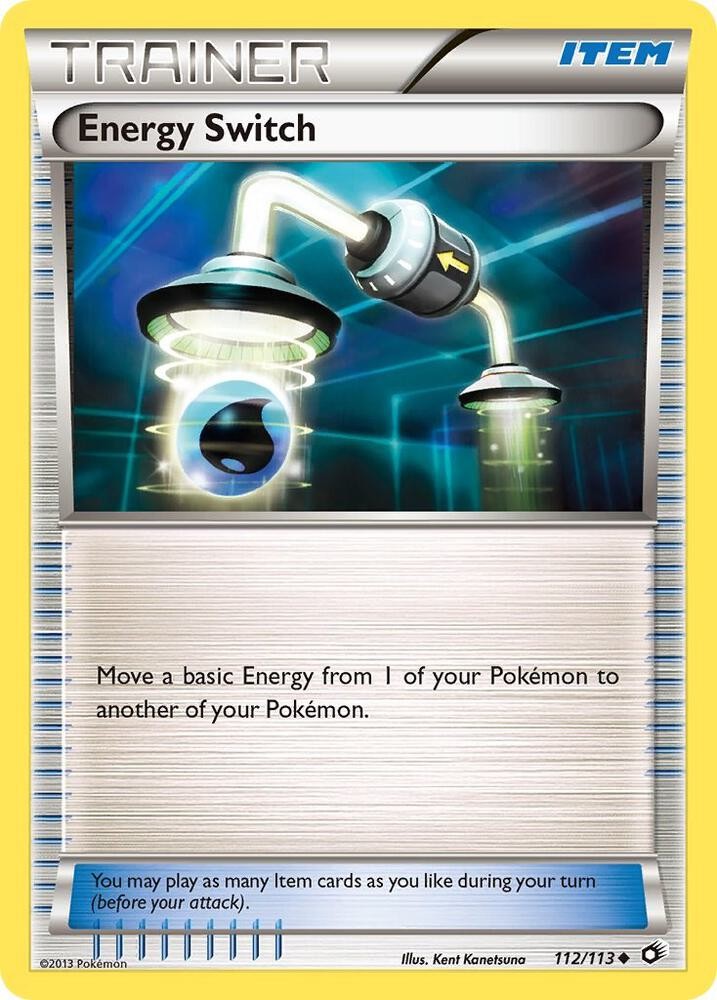 Pokémon TCG Energy Switch Legendary Treasures 112/113 Uncommon NM/M Trainer Item