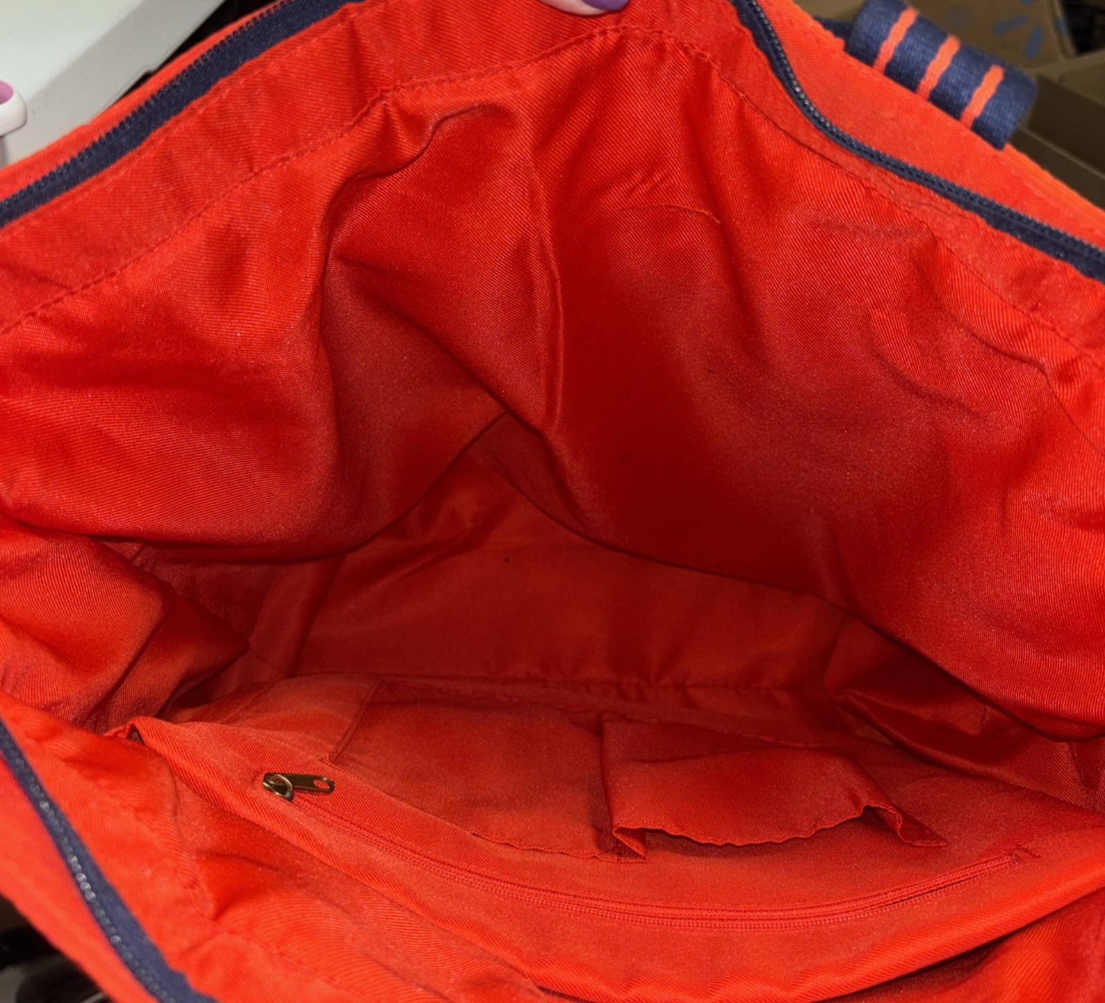 Universal Thread Soft Utility Square Backpack Ora… - image 9