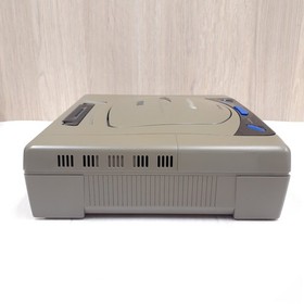 Sega Saturn Console bundle with 2 controllers, 5 games & cables Japan Gray