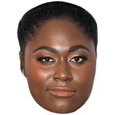 Danielle Brooks (Make Up) Celebrity Mask, Flat Card Face, Fancy Dress Mask