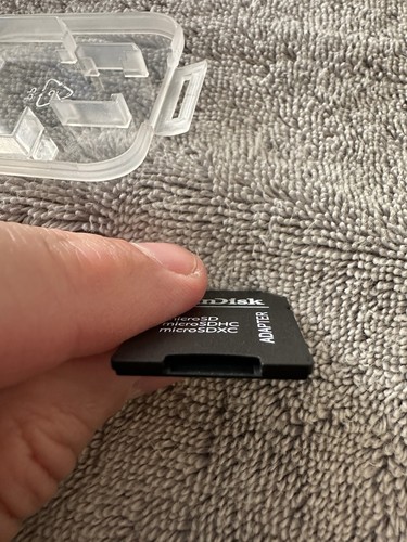 SanDisk Adapter Micro SD Karte SD SDXC SDHC TF Class 10/4 Speicherkarte Adapter - Bild 2 von 4