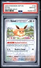2024 POKEMON SSP EN-SURGING SPARKS REVERSE HOLO #143 EEVEE PSA 10