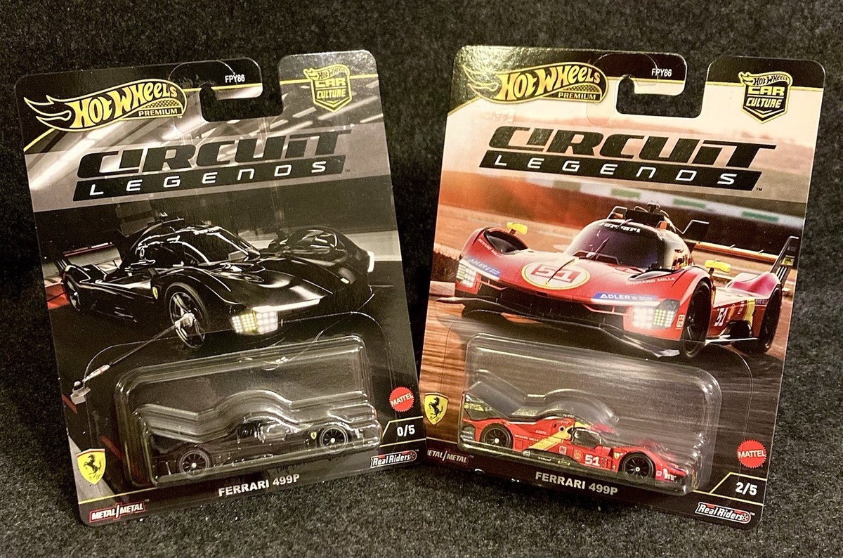 2025 Chase Hot Wheels Premium Car Culture Circuit Legends Ferrari