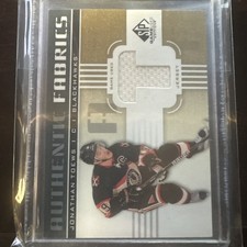 Top-Selling 2011-12 SP Game Used Hockey Cards 26