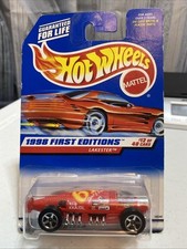 Hot Wheels Mattel 1998 First Editions Lakester #647 Red #12 of 40 Cars NIP