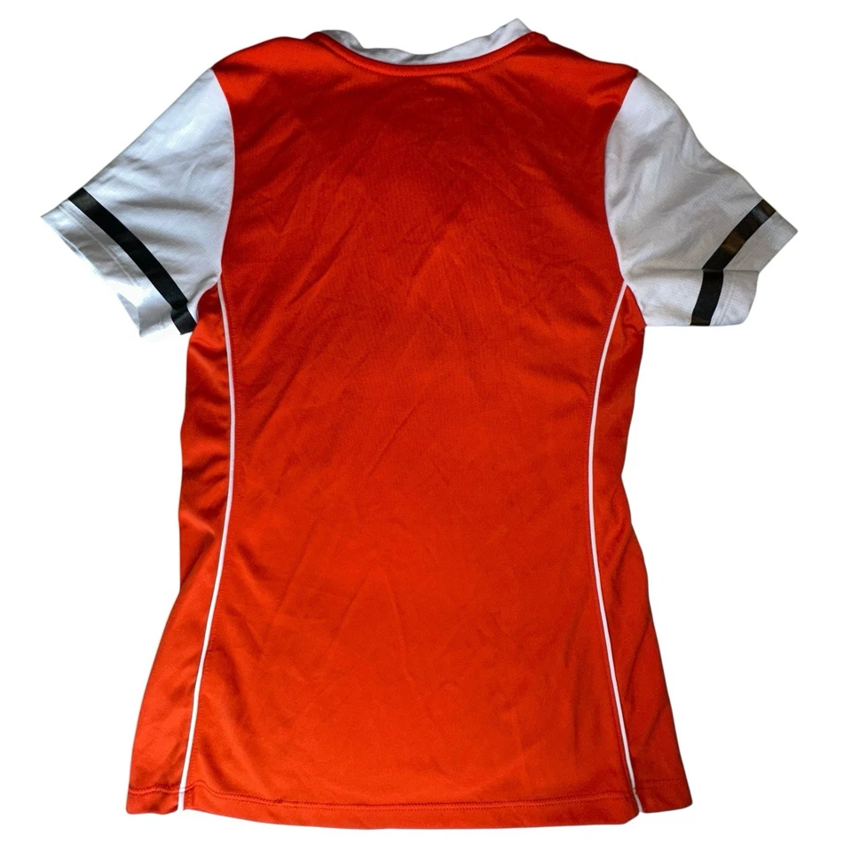Camiseta de béisbol para mujer Majestic MLB naranja y blanca de los Marlins - talla mediana Foto 2 de 4