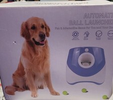 CutePawsome Auto Matic Ball Launcher Dog Ball Thrower Mini Balls, Adjustable