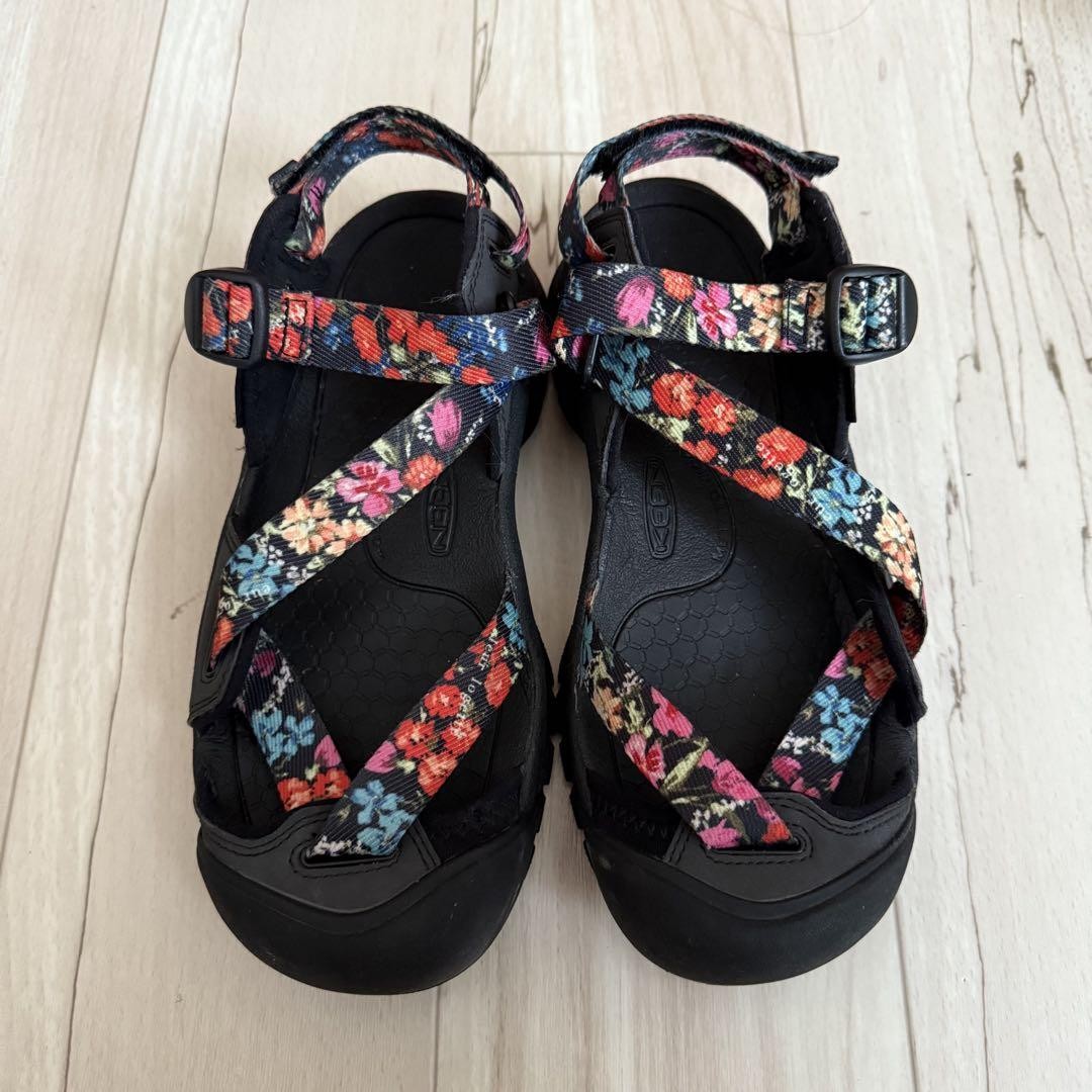 Sandali donna KEEN ZERRAPORT II 24 cm US7 EU38 neri usati eleganti