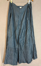 Orig. 1900s Edwardian Adjustable Black Petticoat Jackson Skirt Co. Mich.