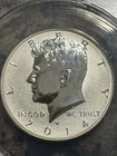 2014-w Silver Kennedy Half Dollar, Reverse Proof ANACS PF69DCAM, Free shipping