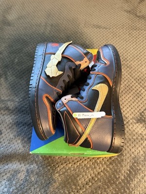Nike SB Dunk High x Gundam RX-0 Unicorn 02 “Banshee” Men's Size 10