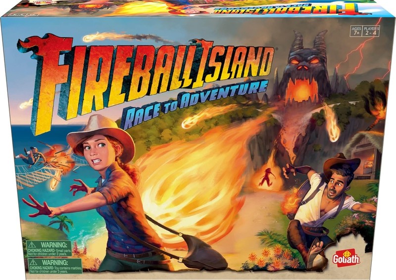 FIREBALL ISLAND BOARD GAME RACE TO ADVENTURE BRAND NEW & SEALED