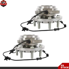 515148 2PCS Front Wheel Bearing & Hub Assy For Ram 2500 3500 4WD 2012-2013 8-Lug