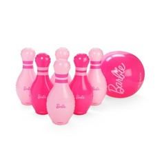 Barbie FUNBOY Inflatable Bowling Set for Kids and Adults with Large Ball an...