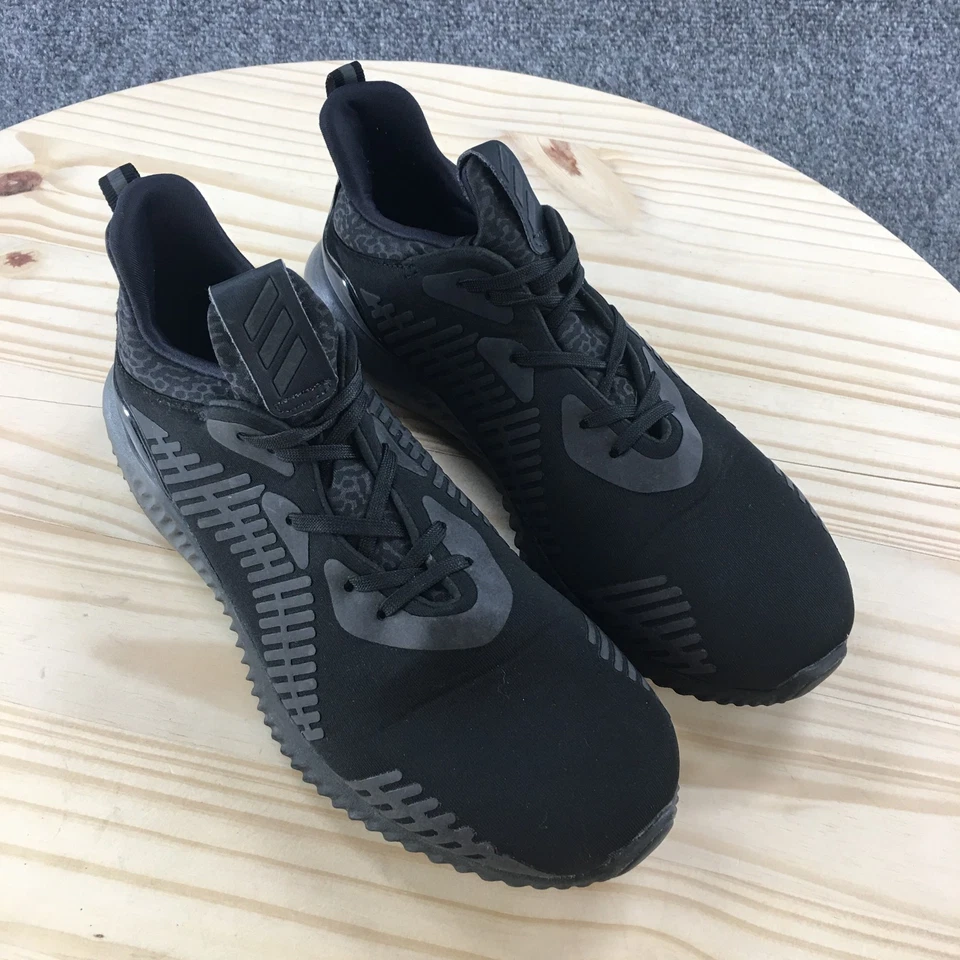 Adidas Zapatos Mujer 8 AlphaBOUNCE Xeno Tenis Negros Con Cordones Atléticos B39075 Foto 3 de 4