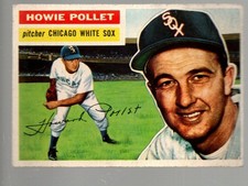 1956 Topps #262 Howie Pollet Excellent