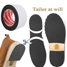 Self-Adhesive EVA Shoe Sole Repair Patch Black Rubber Anti-Slip Protector Pads