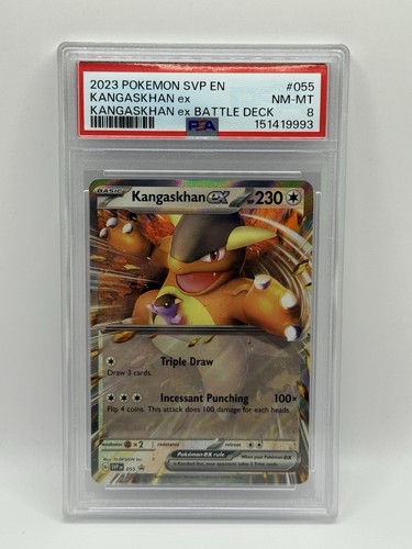 Kangaskhan ex graded PSA 8 for sale on eBay