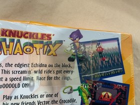 Sega Genesis 32X Knuckles Chaotix BRAND NEW  Factory Sealed